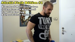 Maksimum Gelişim Sarkoplazmik Hipertrofi Off Günde Yağ YakKas Yap  Atletik Fizik VLOG 1 [upl. by Euqinom458]