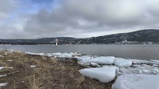 Snøen smelter og det er slutten av februar 2024 Grunden og Trulsestranda gir vårfølelsen 250224 [upl. by Whelan]