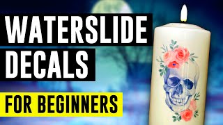 How to Use Water Slide Decal Paper for Beginners [upl. by Filiano]