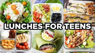 Lunch Ideas for Teenagers that are Healthy Fast and Easy  by MOMables [upl. by Romanas]