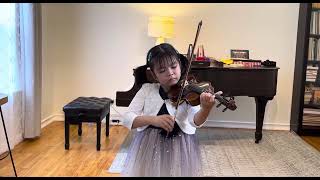 Violin Concerto No 2 3rd Movement Seitz by Cindy Yao [upl. by Aihsetel]