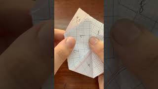 how to make a hexaflexagon hexaflexagon hexagon origami paper easyrecipe diy [upl. by Lasyrc]