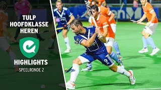 Highlights Hoofdklasse Heren  20212022  Speelronde 2 💥 [upl. by Eniron]