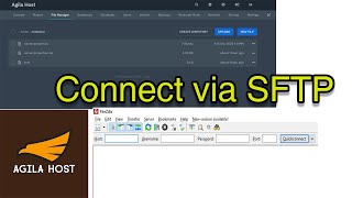 How to connect via SFTP to Pterodactyl Game Panel by Agila Host [upl. by Gruber386]