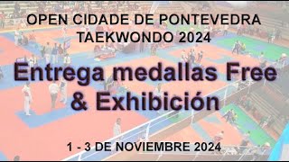 Entrega Medallas Free amp Exhibición  Open Cidade de Pontevedra de Taekwondo 2024 [upl. by Aihsenet863]