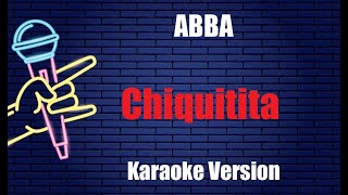 ABBA Chiquitita Karaoke Version [upl. by Reggy]