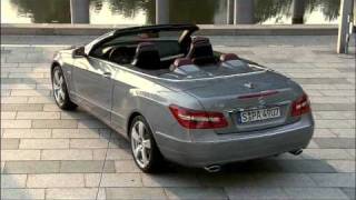 MercedesBenz EKlasse Cabrio  CarNews Magazine April 2010 [upl. by Nerag]