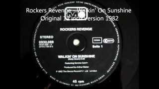 Rockers Revenge  Walkin On Sunshine Original 12 inch Version 1982 [upl. by Attenwahs668]