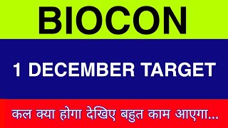 1 December 🔴 Biocon Share  Biocon Share latest news  Biocon Share price today news [upl. by Albertine]