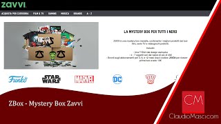 Zbox  Mystery Box Zavvi [upl. by Anehc]