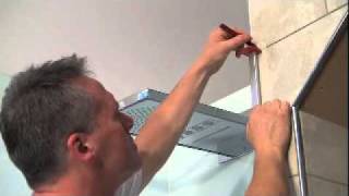 How to measure for a frameless shower enclosuremov [upl. by Artek]