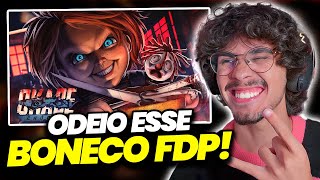 KRL TA INSANO ESSA REAGINDO a Chucky Brinquedo Assassino  Bem vindo ao Culto  Okabe [upl. by Attej]