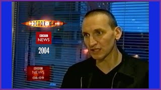 Doctor Who Christopher Eccleston Announced as the Ninth Doctor 2004  BBC News [upl. by Derina]