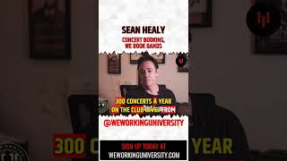 Meet Band Booking Agent Sean Healy From We Working University  WWU Shorts [upl. by Dranyar]