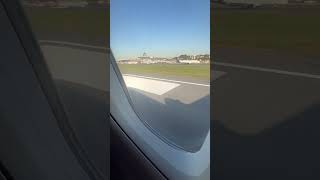 jetblue firstclasstravel airplane aviation airliner aeroplane landing butterlanding a320 [upl. by Barber658]