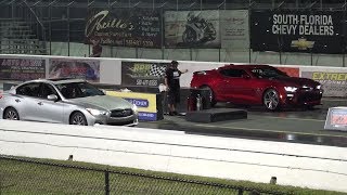 2016 Camaro SS vs Infiniti Q50 [upl. by Corella304]