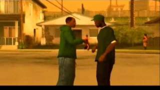 Gangster Party 2pac song GTA SA pics of characters  video [upl. by Raskind]