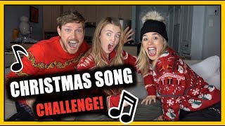 CHRISTMAS SONG CHALLENGE Avec Alicia Moffet  PO et Marina [upl. by Sybilla]