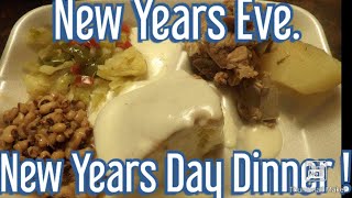 New Years Eve And New Years Day Dinner [upl. by Babby]