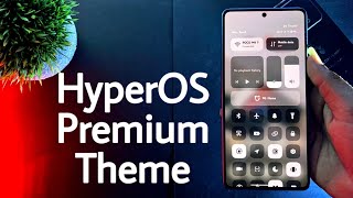 HyperOS Premium Theme For Any Xiaomi Devices  New System Ui  hyperos [upl. by Leontina]