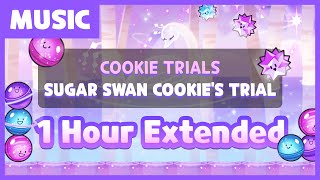 CookieRun OST  Sugar Swan Cookie Trial 1h Extended [upl. by Alletnahs802]