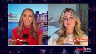 Lara Trump amp Riley Gaines [upl. by Nwahsram]