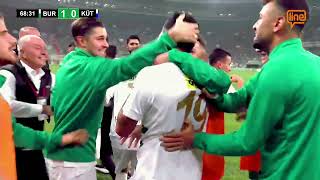 Bursaspor 3  Belediye Kütahyaspor 0 Maç Özeti Line TV [upl. by Boucher]