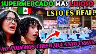 🇨🇺CUBANAS REACCIONAN a EL SUPERMERCADO MÁS LUJOSO DE 🇲🇽MÉXICO esto es otro nivel [upl. by Eilegna]