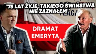 Emeryt nie wytrzymał Pokazał rachunki marszałkowi Sejmu Hołowni zrzedła mina [upl. by Nayab]