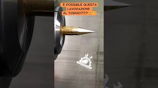 Lavorazione di un Tondo in Ottone al Tornio Cnc [upl. by Friend]