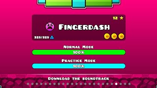 Geometry dash  Fingerdash  all coins  100quot [upl. by Laurel]