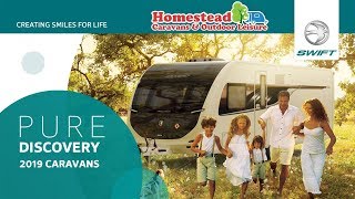 2019 Swift Caravan Ranges  Homestead Caravans [upl. by Ahsiemak]