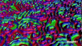 Belousov Zhabotinsky Reaction in Houdini [upl. by Entruoc]