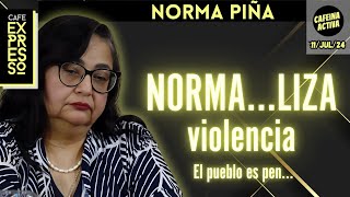 últimahora  NORMA LIZA quotvi0l3nci4quot al PUEBLO  CAFE EXPRESSO en vivo [upl. by Upali182]