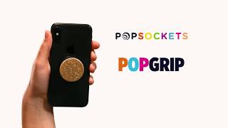 PopSockets Swappable PopGrip  How to use it [upl. by Sibeal876]