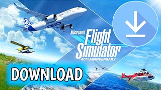 How To Download Microsoft Flight Simulator In PC  Microsoft Flight Simulator Download [upl. by Miuqaoj]