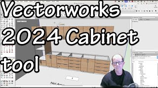 How to use the Vectorworks 2024 Cabinet tool [upl. by Nahtanaoj]