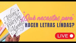 Qué necesitas para hacer LETRAS LINDAS👀😍🥳 [upl. by Shellie123]