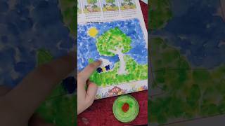 Art amp Craft Book  Finger Painting 🖌️🎨💕 shorts [upl. by Ymot446]