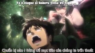 EnA Sub Vietsub  Kara Attack on Titan OP1 Guren no Yumiya  Linked Horizon [upl. by Catherine205]