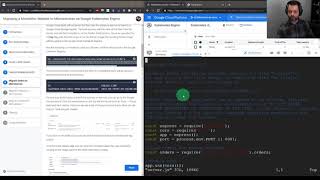 CIS655  Cloud Applications Development  MonolithicMicrolithic Demo Pt 2 [upl. by Herwick]