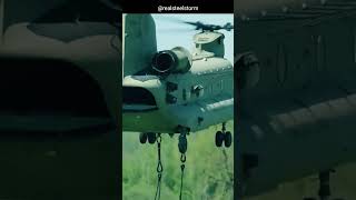 CH47 Chinooks carrying M777 Howittzers [upl. by Ternan]