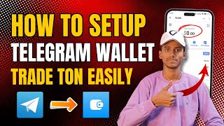 Setup Telegram Wallet  Full Guide Hindi  Create amp Setup TON Wallet  TON Space Beta Tutorial Hindi [upl. by Susette]