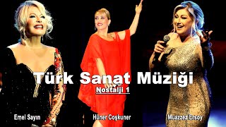 Türk Sanat Müziği  Emel Sayın  Hüner Coşkuner  Muazzez Ersoy [upl. by Ttegirb]