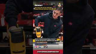 Power Tool Demo  Dewalt 20V MAX XR® 16 GA Angled Finish Nailer Single Fire Mode [upl. by Ylreveb]