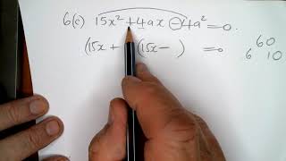 2024 algebra revision Q6c part 1 [upl. by Tallou]