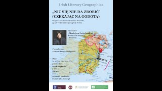 Z Maciejem Świerkockim o życiu i twórczości Samuela Becketta 55 lat od Literackiego Nagrody Nobla [upl. by Ynneg]