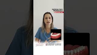 Dentadura Fixa ou Prótese Tipo Protocolo odonto odontologia dentadurafixa [upl. by Jacobsen683]