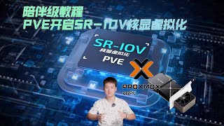 2024陪伴级教程PVE无论什么版本正确开启SRIOV虚拟化核显方式 [upl. by Yralih405]