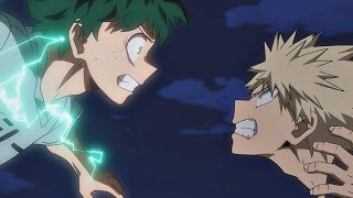 Midoriya vs Bakugo  Pelea Completa Boku no héroe Academia [upl. by Hernardo]